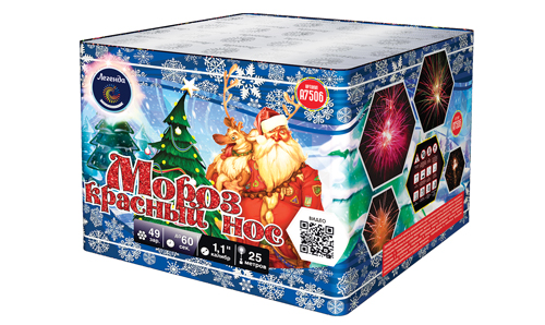  Батарея салютов Мороз Красный Нос  в Пушкине