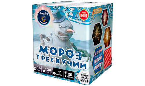  Батарея салютов Мороз трескучий  в Пушкине